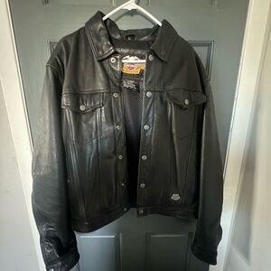 Harley-Davidson Black Leather Jacket